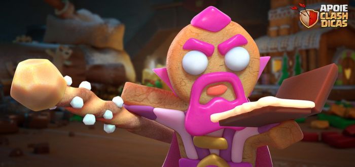 Guardião de Biscoito – Skin do Bilhete Dourado de Dezembro/2023 - Clash ... Guardião de Biscoito – Skin do Bilhete Dourado de Dezembro/2023 - Clash ...