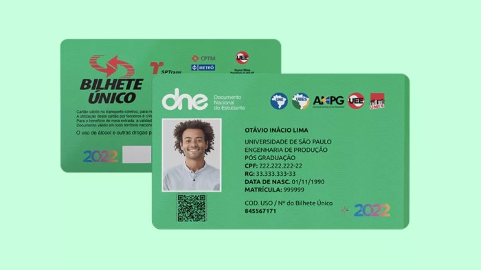 Bilhete Único Estudante SP 2024: como solicitar Bilhete Único Estudante SP 2024: como solicitar