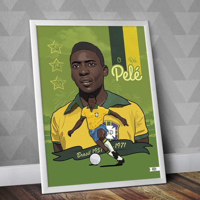 O Rei Pelé - Seleção Brasileira | Elo7 Produtos Especiais O Rei Pelé - Seleção Brasileira | Elo7 Produtos Especiais