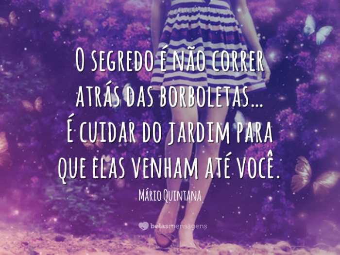 O segredo - Belas Mensagens O segredo - Belas Mensagens