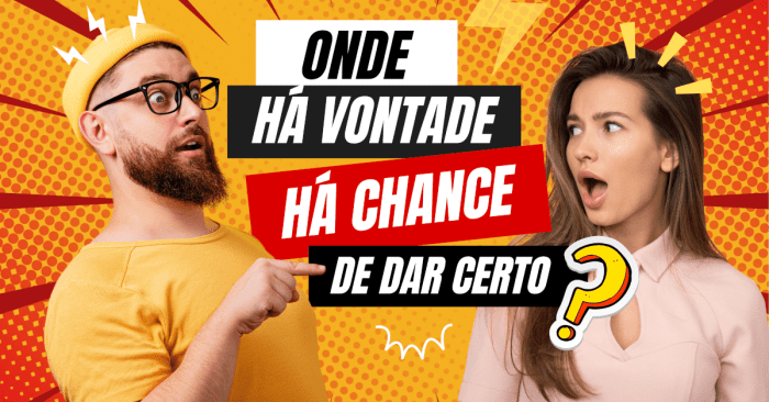 CONVIVER - Dizem que você precisa dar mais chance às pessoas CONVIVER - Dizem que você precisa dar mais chance às pessoas