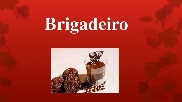 Origens do Brigadeiro Qual Origem Do Brigadeiro