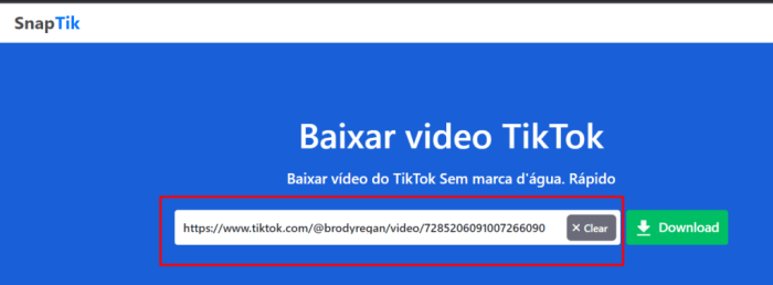 Como Baixar Vídeos do TikTok Sem Marca d’Água: Um Guia Passo a Passo ... Baixar Video Tiktok Sem Marca D'água Com O Tiktok Downloader
