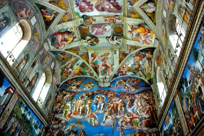 Terra dos CÃES: CAPELA SISTINA Qual Papa Encomendou A Pintura Da Capela Sistina