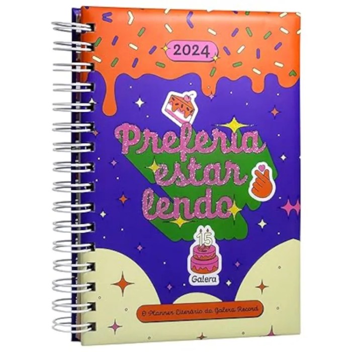 Livro Planner galera record Galera Record
