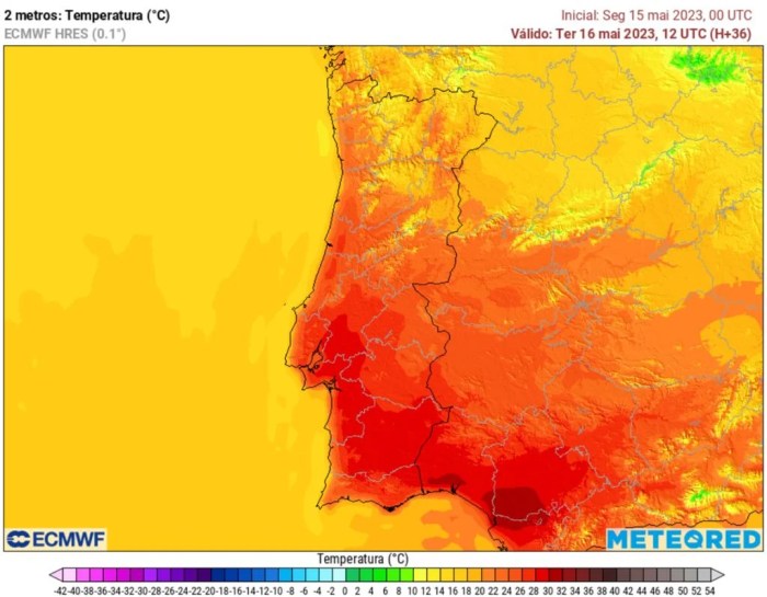 Previsão do tempo em Portugal esta semana: chuva e trovoada de regresso ... Temperatura De Hoje