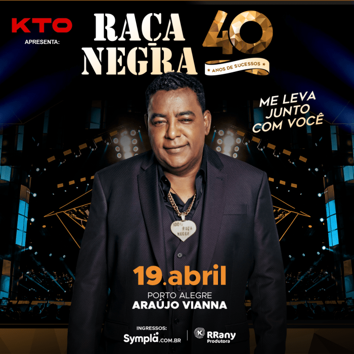 Raça Negra - Auditório Araújo Vianna Raca Negra