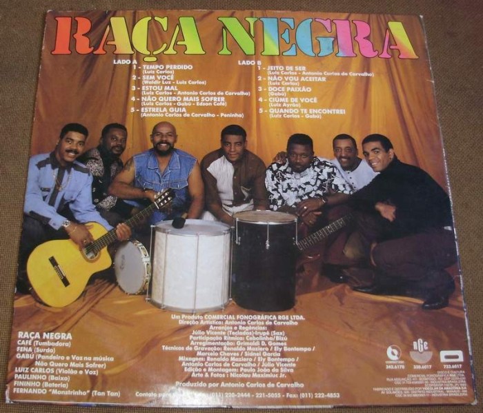 Ex-integrante do Raça Negra vira morador de rua Raça Negra Edson Café