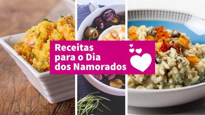 5 receitas de Dia dos Namorados para surpreender o seu amor 5 receitas de Dia dos Namorados para surpreender o seu amor