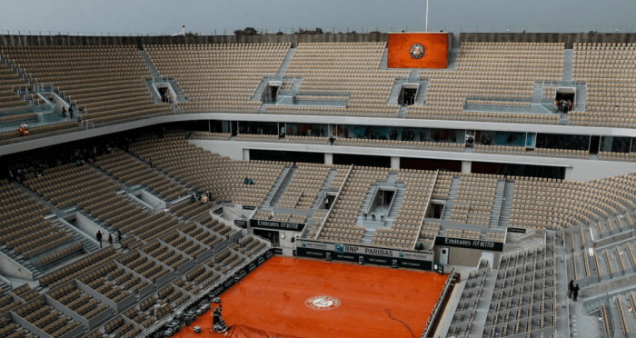 Agora é oficial: hoje não há ténis em Roland Garros Roland Garros Hoje