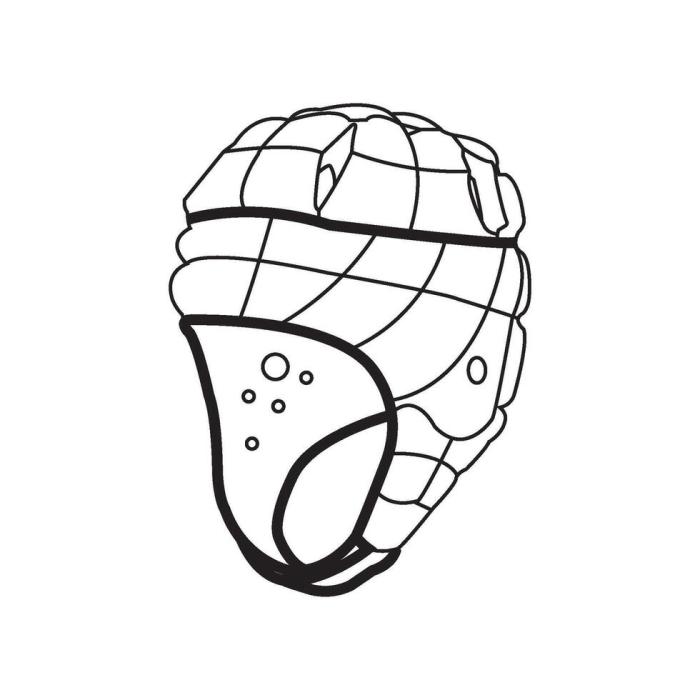 What is a rugby helmet called?