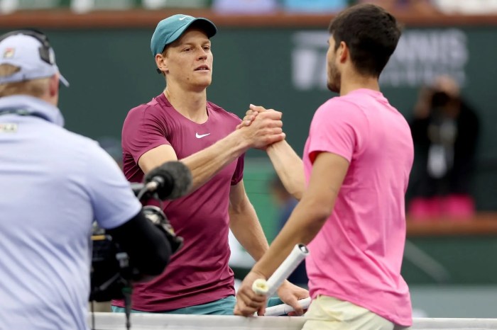 Saiba onde assistir Alcaraz x Sinner nas semis em Miami ao vivo hoje In chiaro la finale del Roland Garros tra Sinner e Alcaraz
