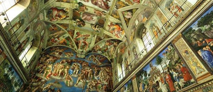 Exposição simula a Capela Sistina em São Paulo - Anota Bahia Capela Sistina