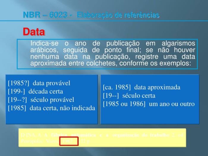Abnt Nbr 6023 Atualizada 2023 - FDPLEARN Sobre A Norma Nbr 6023 É Correto Afirmar Que