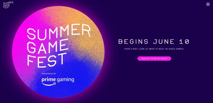 Summer Game Fest confirms June 10 showcase ahead of E3 | VGC Summer Game Fest confirms June 10 showcase ahead of E3 | VGC