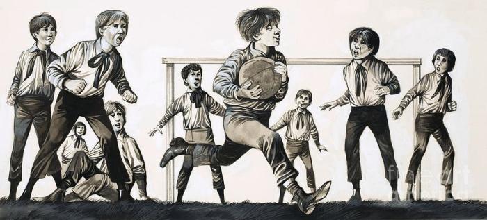 Which country invented rugby football?