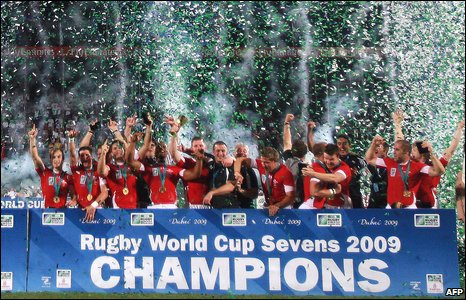 Gales 2009 sevens campeão