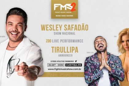 Horários de shows de música de luta no Brasil