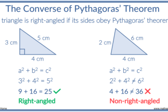 Como calcular a diagonal de um retângulo com comprimento e largura específicos?