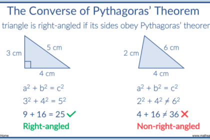 Como calcular a diagonal de um retângulo com comprimento e largura específicos?