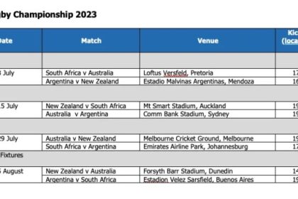 Are there rugby matches tomorrow