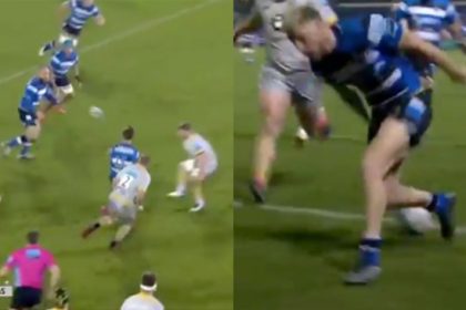 Fiji scored pouncing tournament try