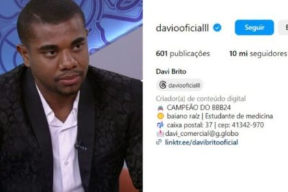 Informações confiáveis sobre a data de nascimento de Davi Brito