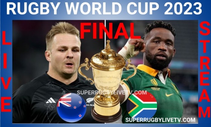 What rugby match is on today