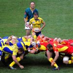 Does rugby league have scrums