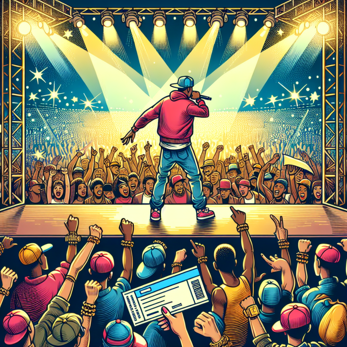 Previsões de vendas de ingressos para shows de música de luta 4