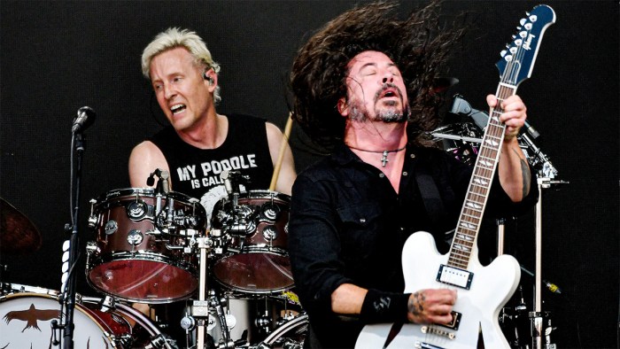 Relação entre josh freese e o vocalista dos foo fighters