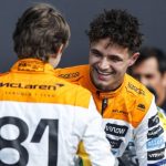 Desempenho Lando Norris em relação a Piastri GP Brasil