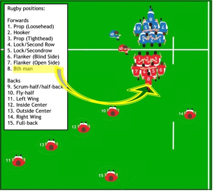 Rugby positions overview