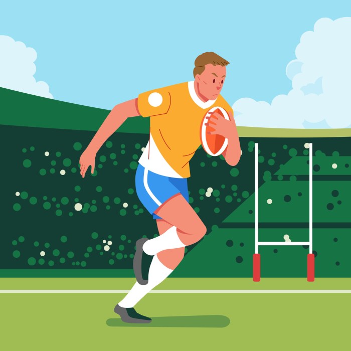 How fast can rugby players run