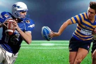 Is rugby bigger than football?