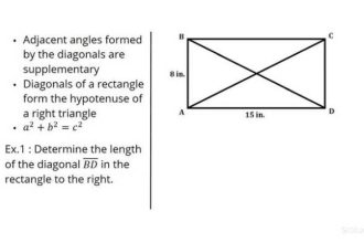 Dicas e truques para calcular a diagonal de um retângulo de forma eficiente.