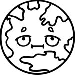 Desenho Do Planeta Terra