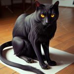 Dia da apreciação do gato preto 17 de agosto. [download] - Designi