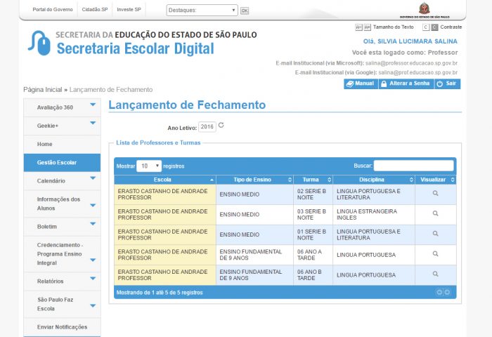 Passo-a-passo para acessar a Plataforma SED - Secretaria da Educação do ...