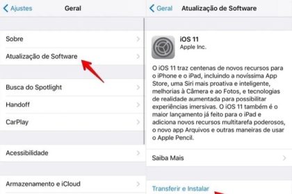 Ios Atualização