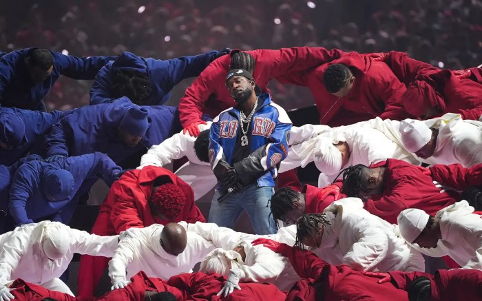 Review: Despite uneven pace, a masterful Kendrick Lamar exceeds the hype