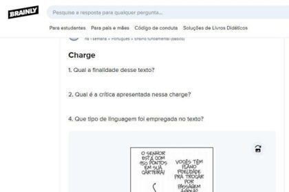 Atividades Leia a charge a seguir: 1. Qual a finalidade desse texto? 2 ...