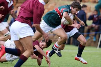 How is the rugby game played?