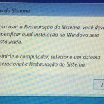 Erro Ao Acionar O Sistema