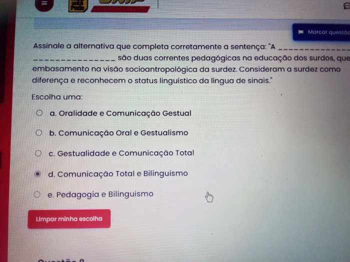Assinale A Alternativa Onde O Sujeito Não Foi Corretamente Grifado ...