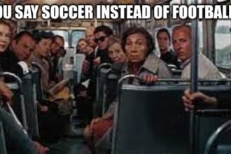 What countries say soccer instead of football?