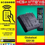 Chegou o novo receptor Globalsat GS-130 com o processador ainda mais ...