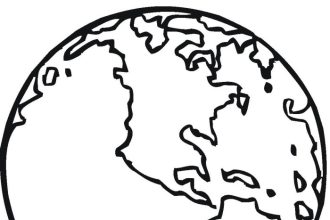 Planeta Terra Para Colorir - BRUNIV