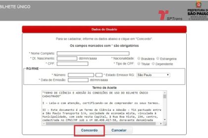 Como fazer bilhete único estudante Online ~ Recargabilheteunico😷 ...