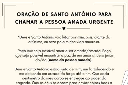 5 Orações de Santo Antônio Para Pessoa Te Amar Loucamente